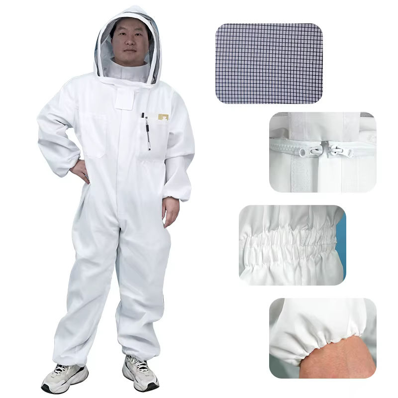 Traje apicultor profesional con guantes transpirable tallas L-XXL - imagen 5