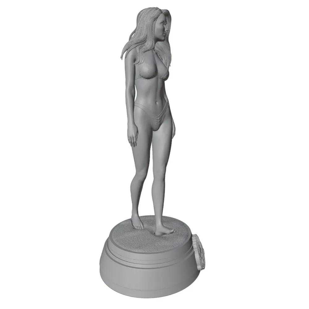 Figura de resina 3D 75mm sin montar – Kit miniatura para pintar