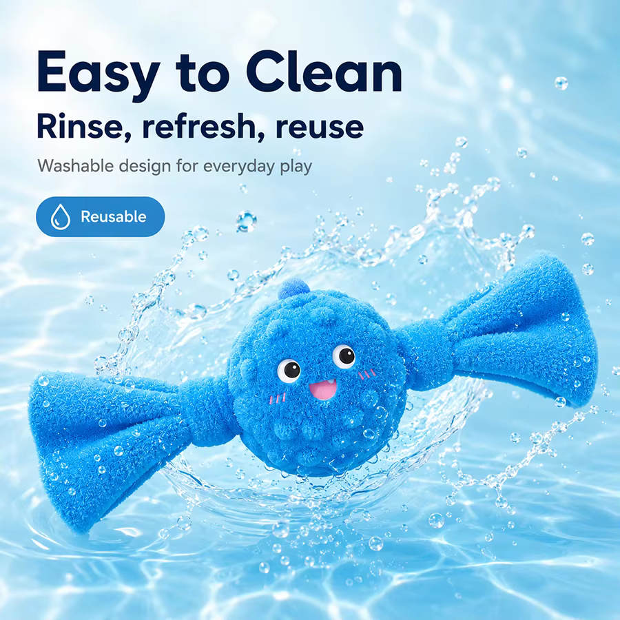 Juguete para perros con chirridos: peluche saltarín lavable - imagen 5