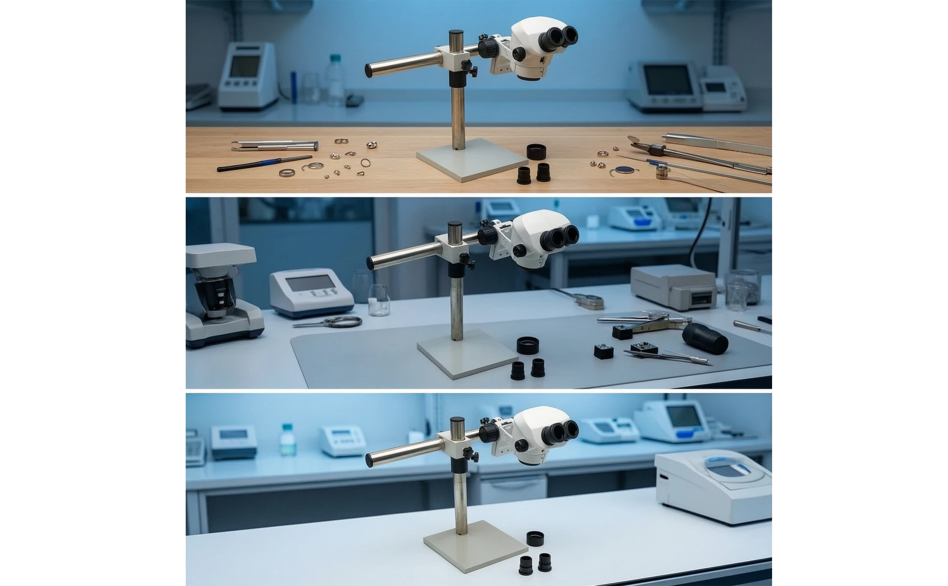 Accesorios del microscopio