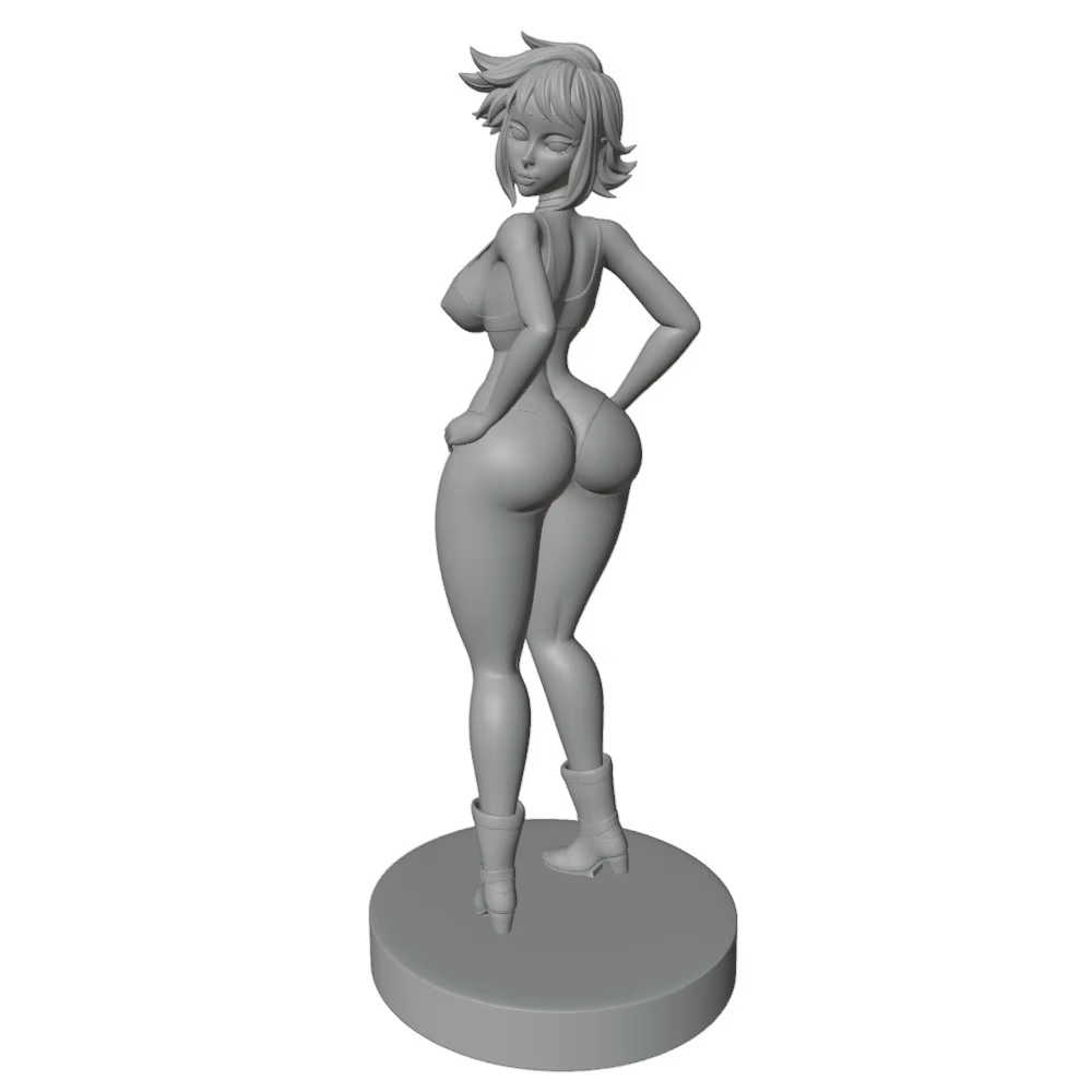 Miniatura modelo resina DIY sin montar ni pintar, gris