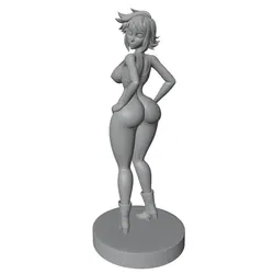 Miniatura modelo resina DIY sin montar ni pintar, gris