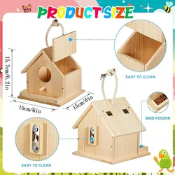 Kit de carpintería de madera para pájaros adultos: construir y pintar