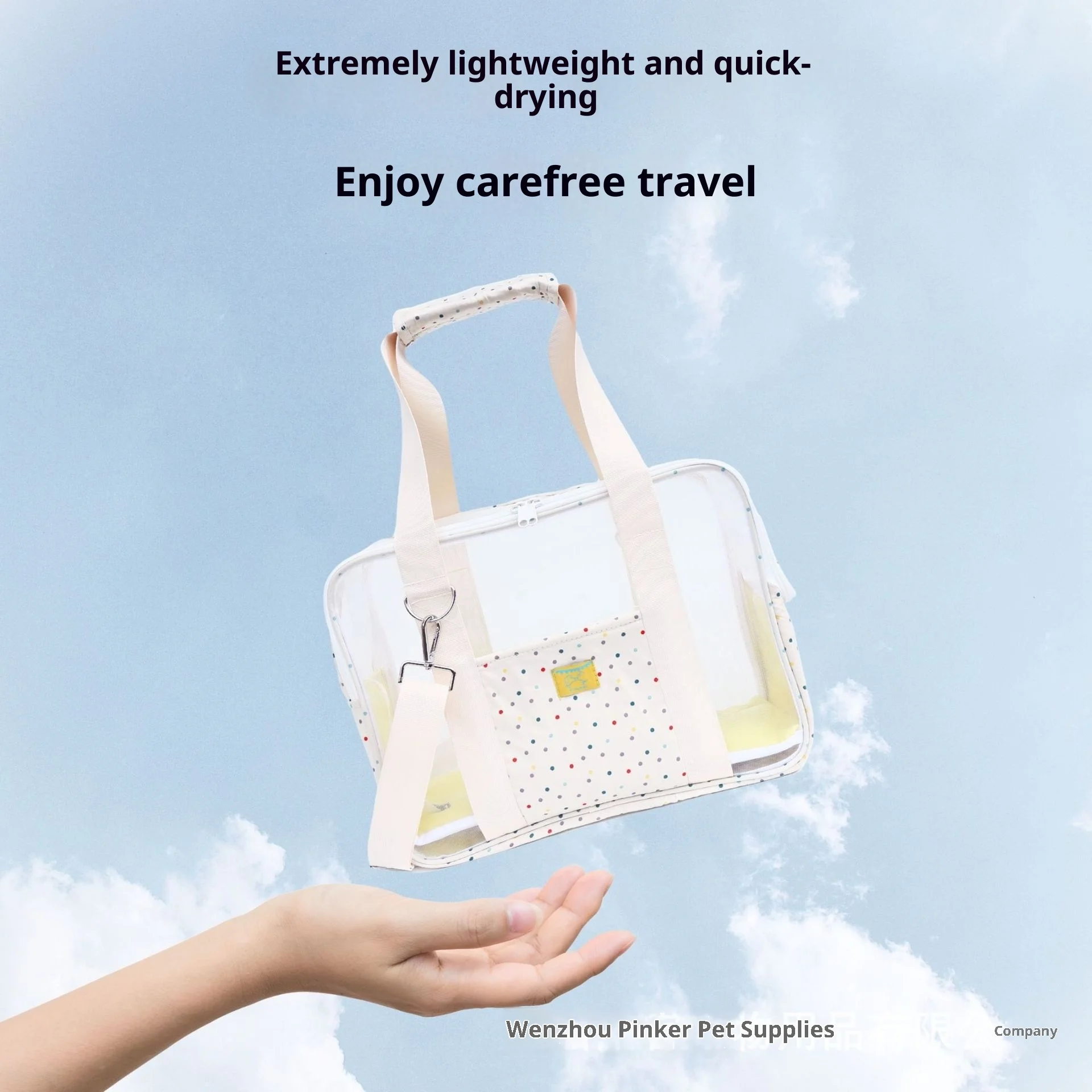 Transportín tipo mochila para llevar en paseos