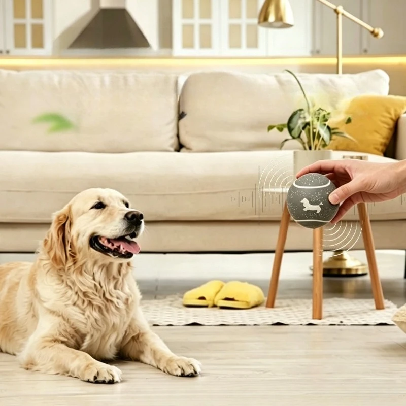 Juguete para masticar con pelota chirriante: dientes en perros - imagen 4