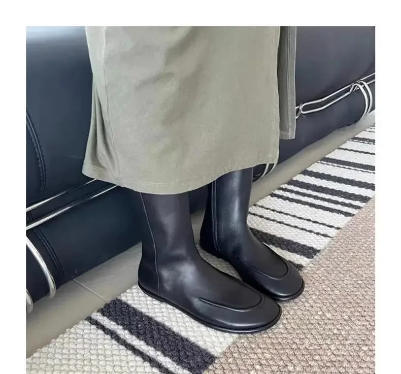 Comparación lateral con pantalón corto y botín