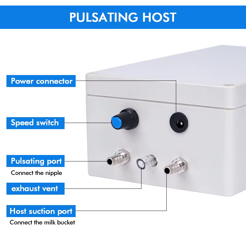 Detalle de la bomba de vacío con materiales de calidad