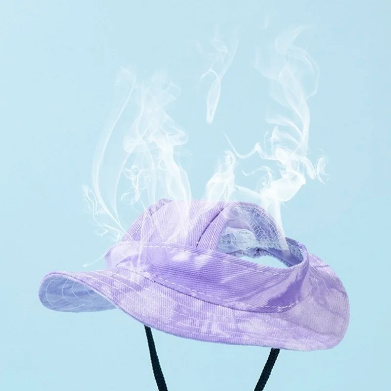 Sombrero pescador UV con orificios para orejas de gato, transpirable - imagen 5