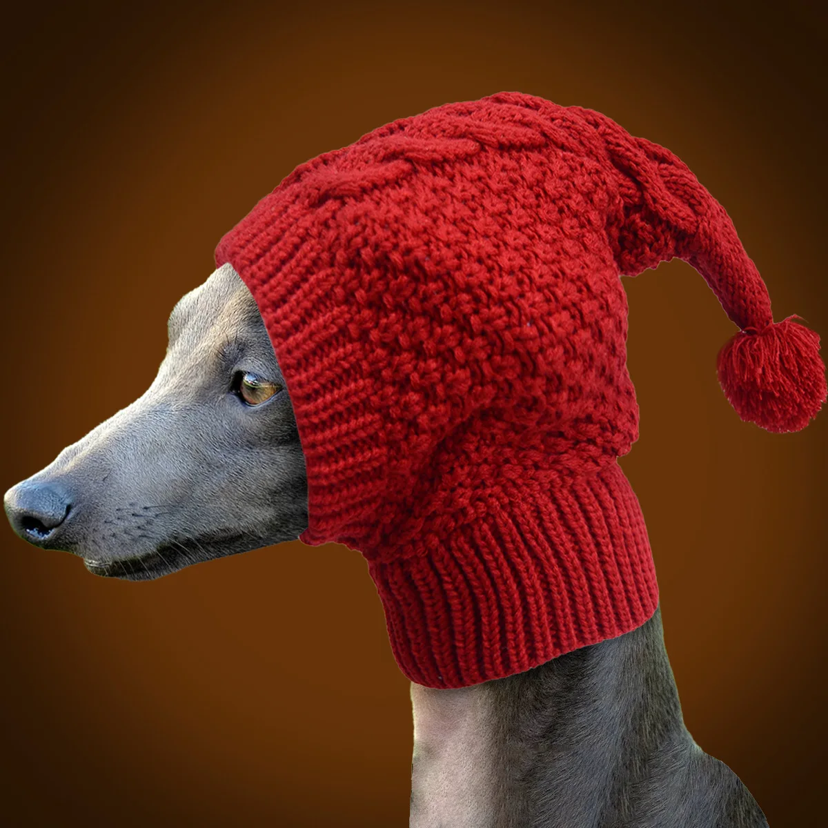 Gorro a prueba de viento en tono oscuro