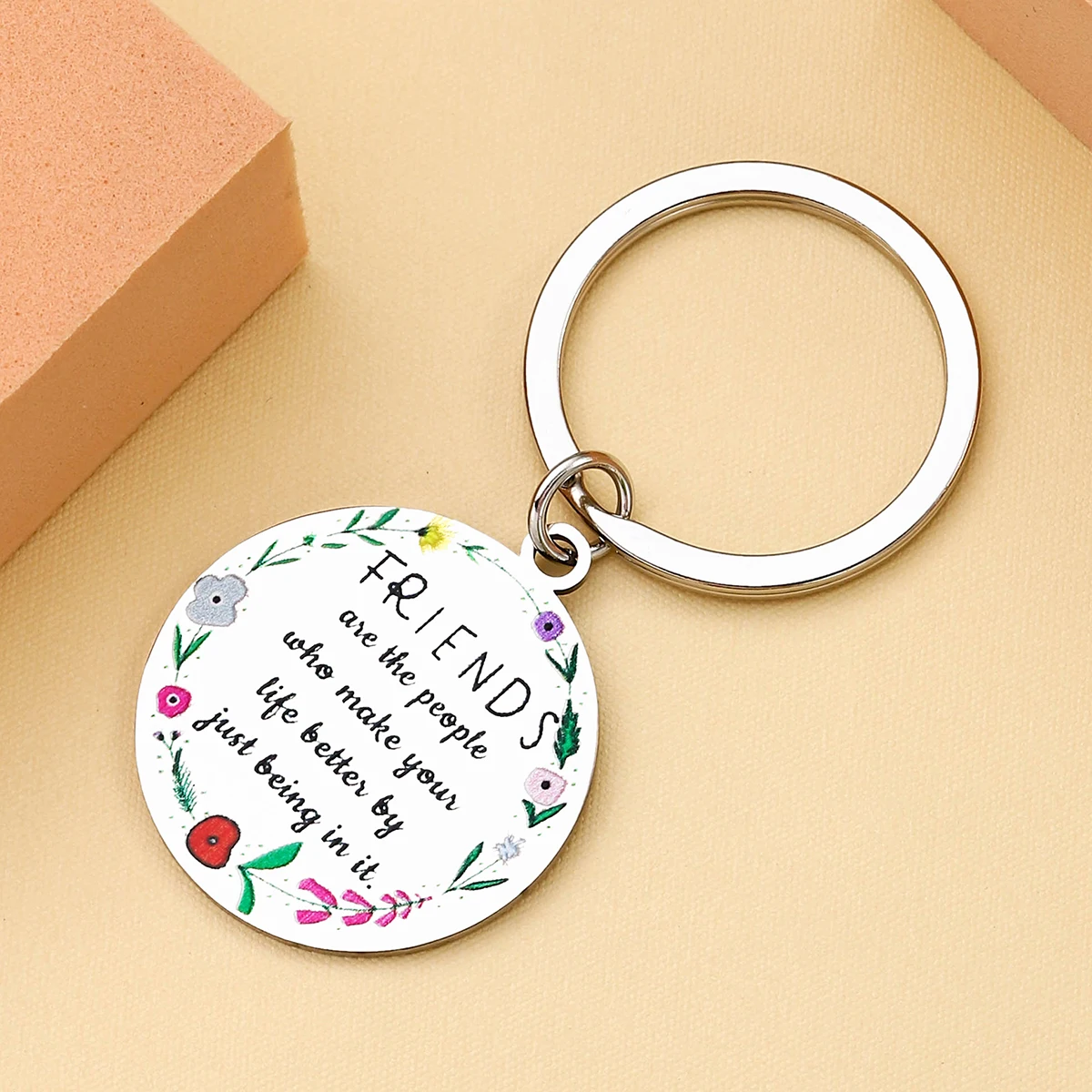 Llavero regalo de amistad para dueños de gatos y perros con detalle - imagen 3
