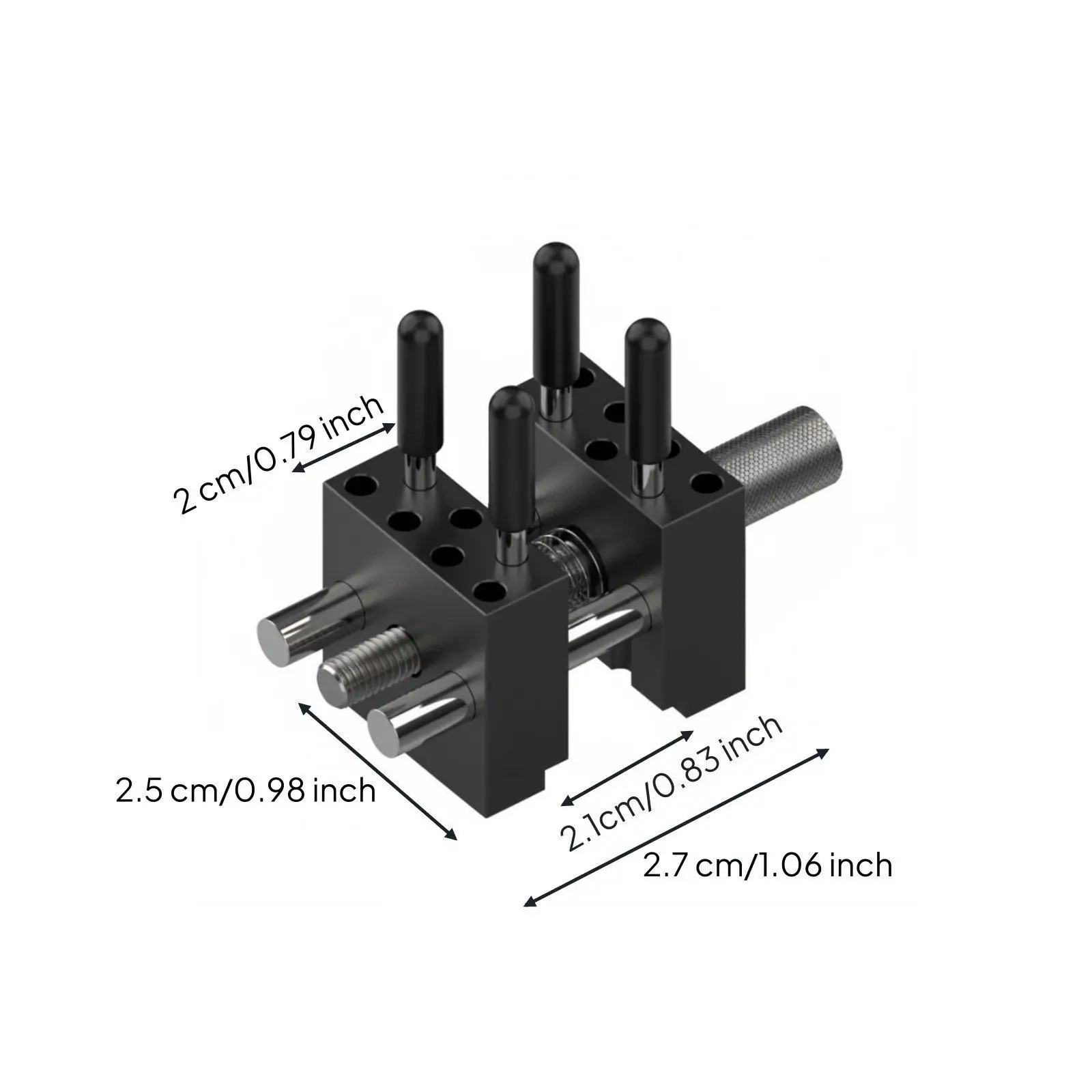 Tornillo banco compacto metálico abrazadera manualidades aficionados