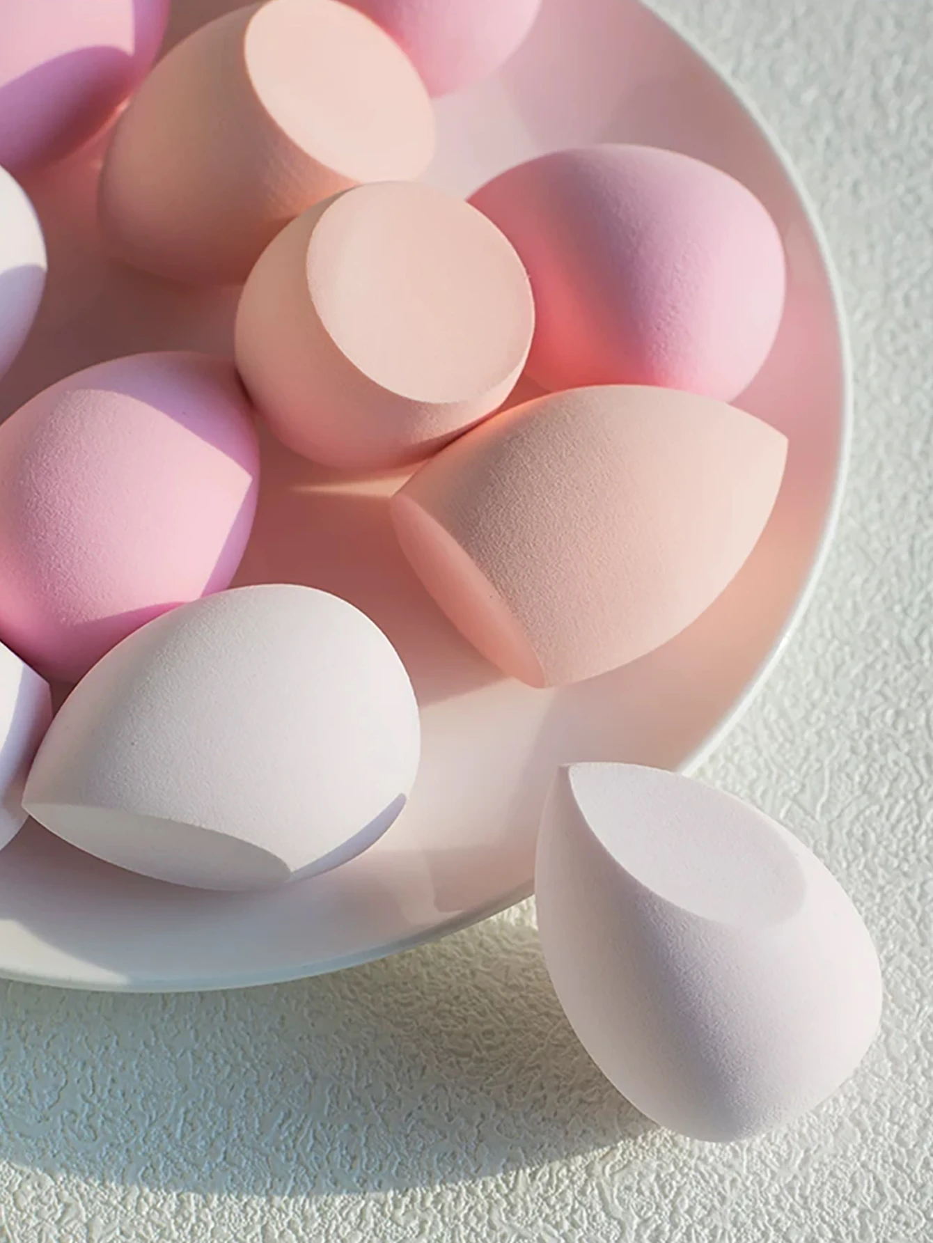 Esponjas coloridas maquillaje lágrima sin látex uso seco y húmedo - imagen 4