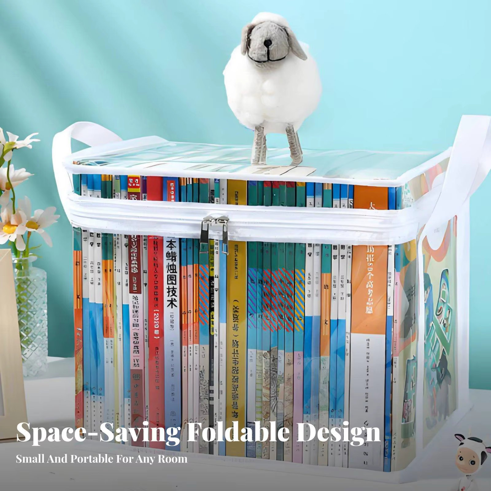Caja organizadora plegable para accesorios de mascota - imagen 4