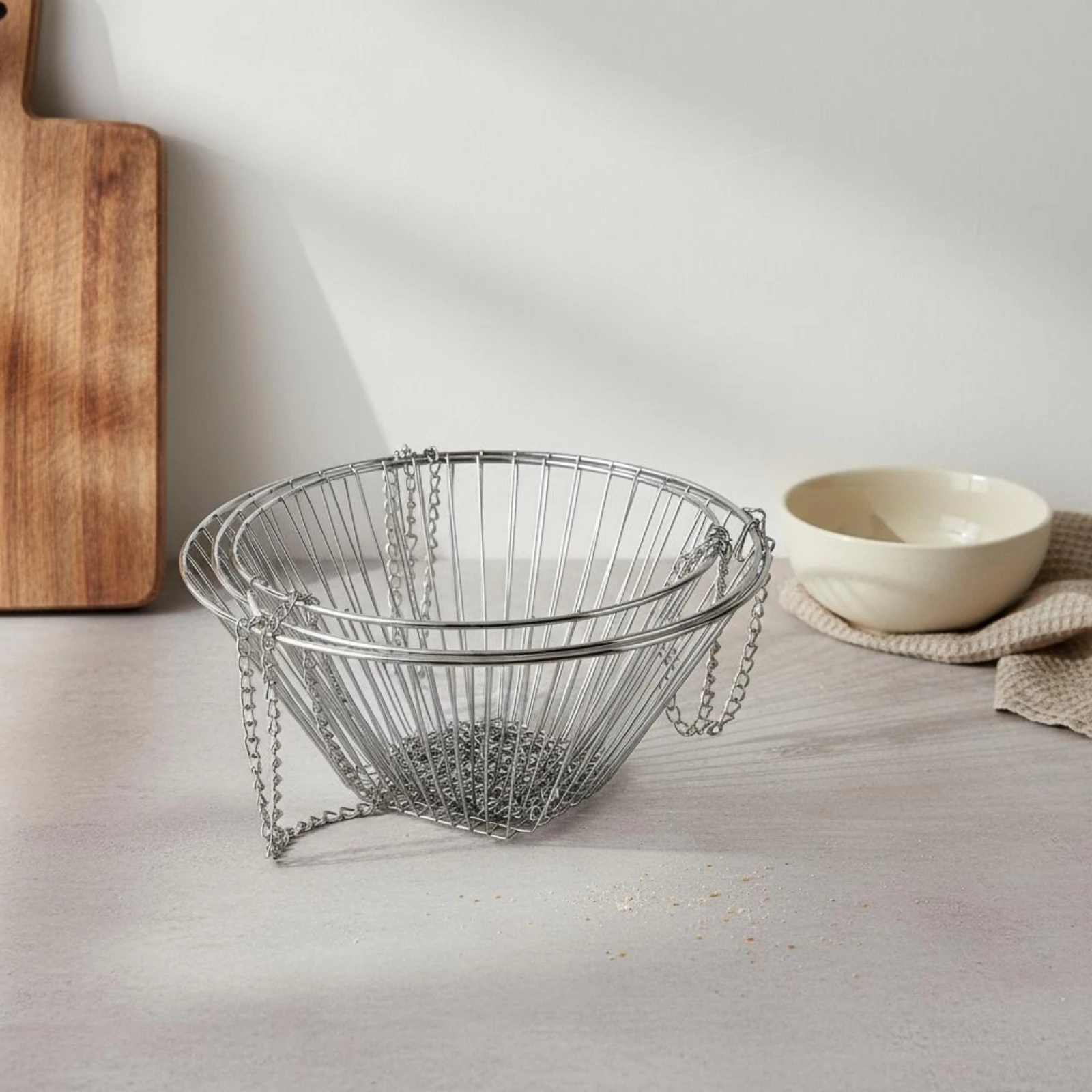 Cesta colgante plegable hierro 3 niveles para gatos y perros - imagen 3