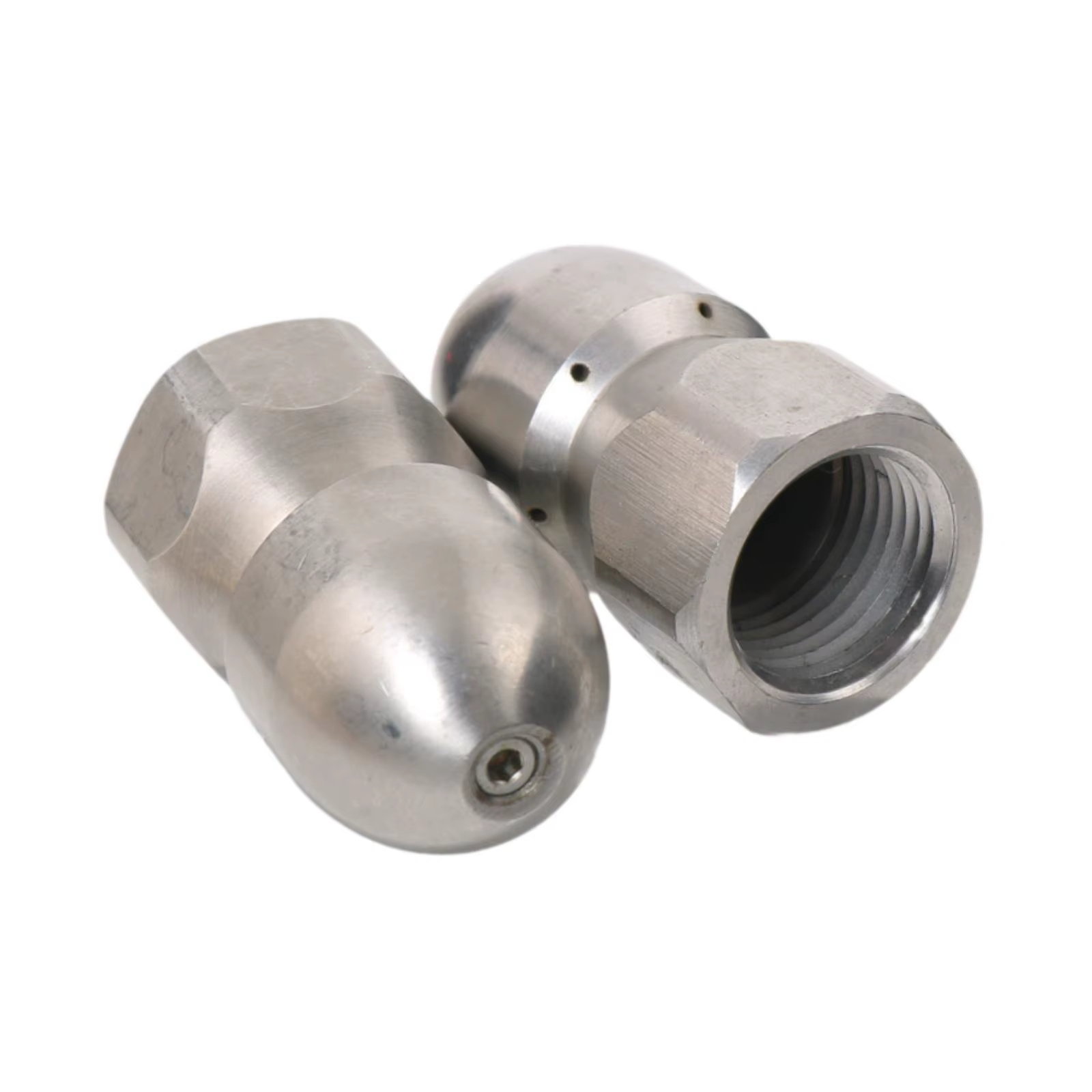 Boquilla Giratoria Acero Inoxidable G1/2 para Limpieza de Tuberías - imagen 5