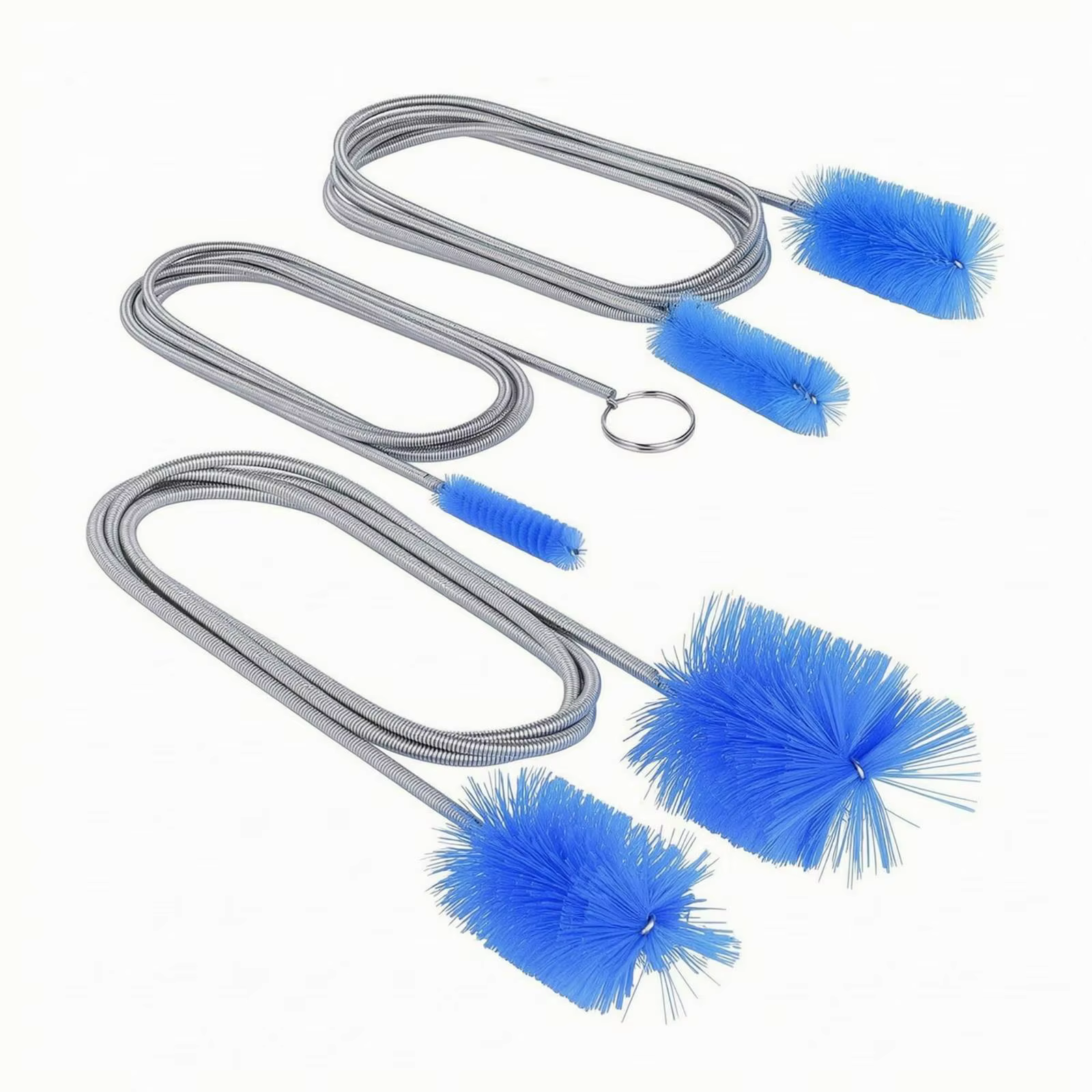 Cepillo flexible para tuberías – Limpieza de desagües con cerdas de nailon - imagen 3