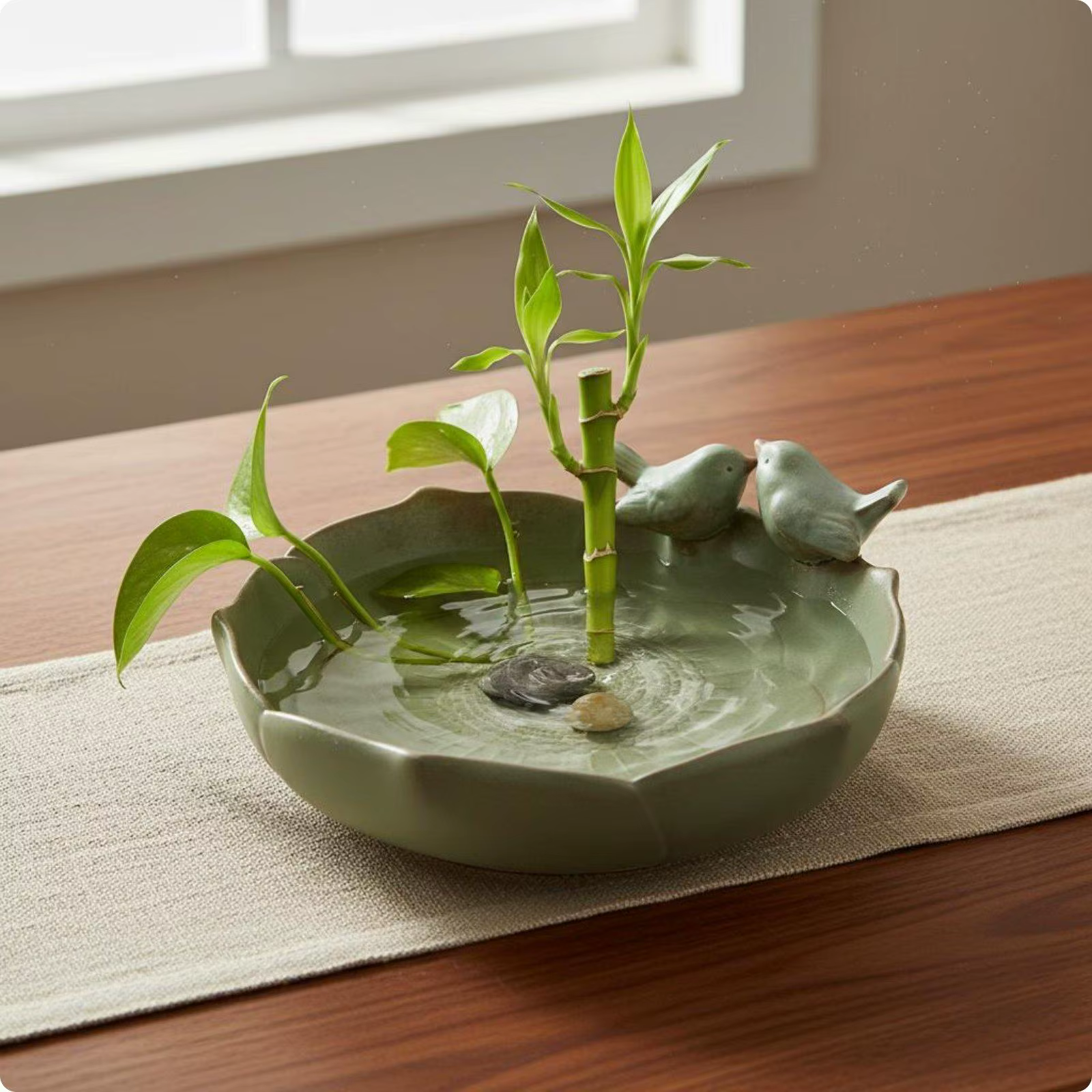 Maceta Esmaltada de Interior sin Drenaje – Maceta Decorativa para Plantas - imagen 2