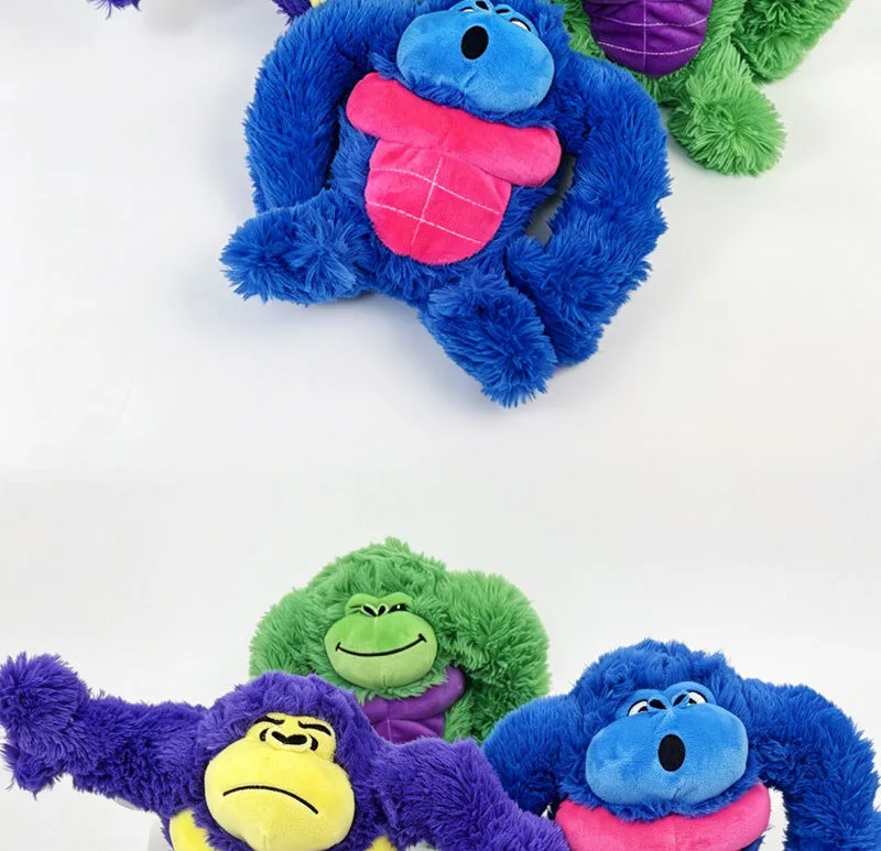Peluche con acción de arrugado para mantener la atención