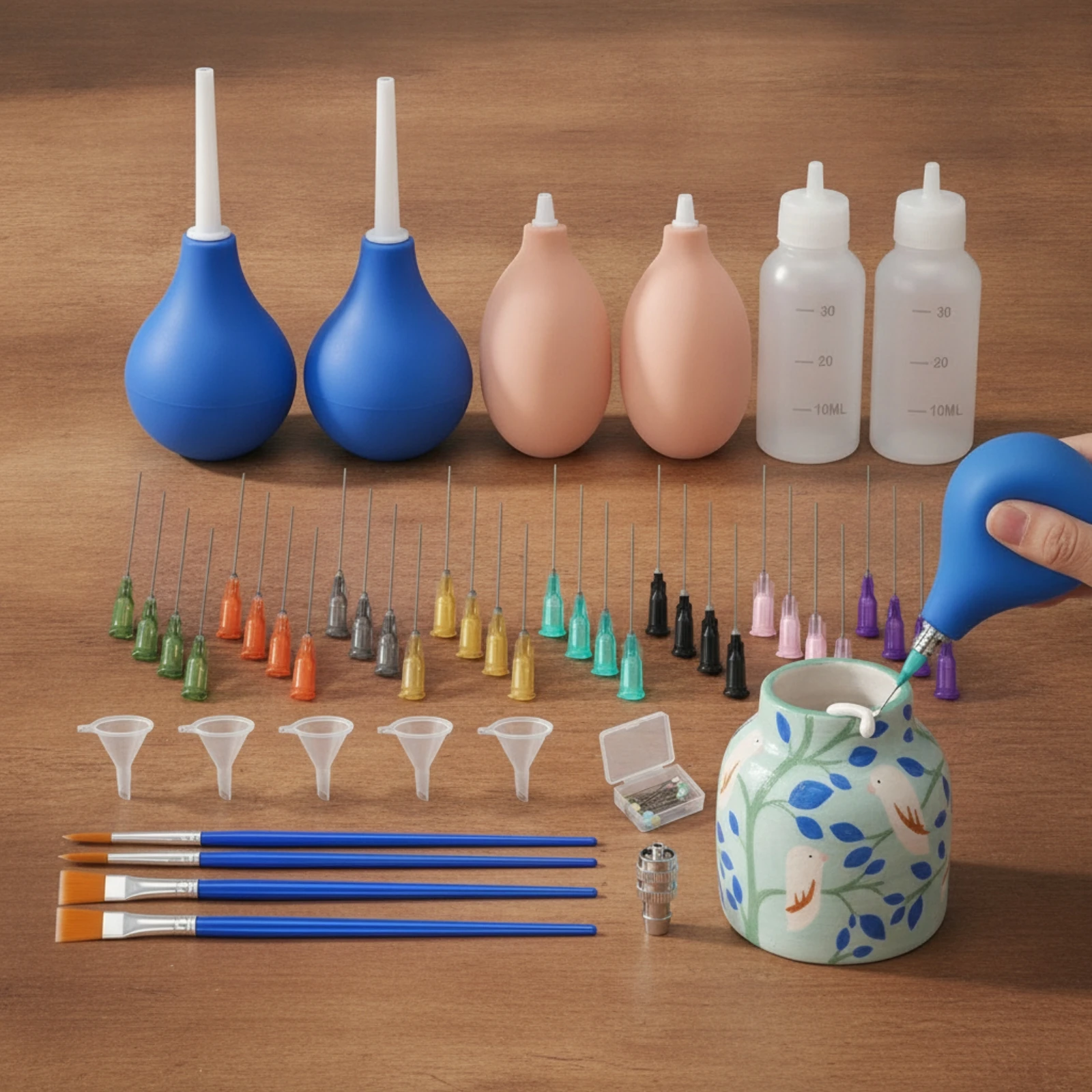 Botella aplicadora para esmalte cerámico con punta fina - imagen 5