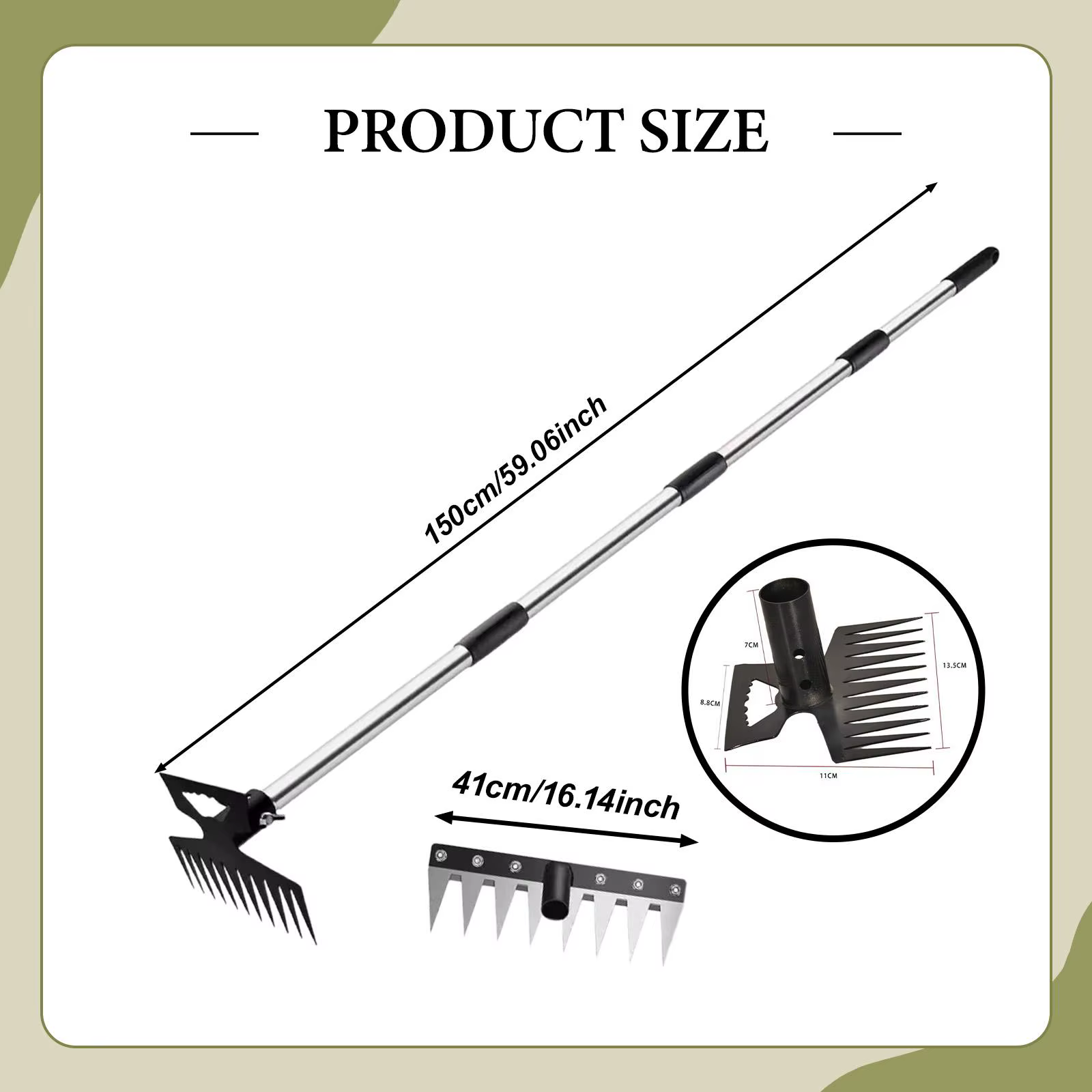 Deshierbar en terreno irregular