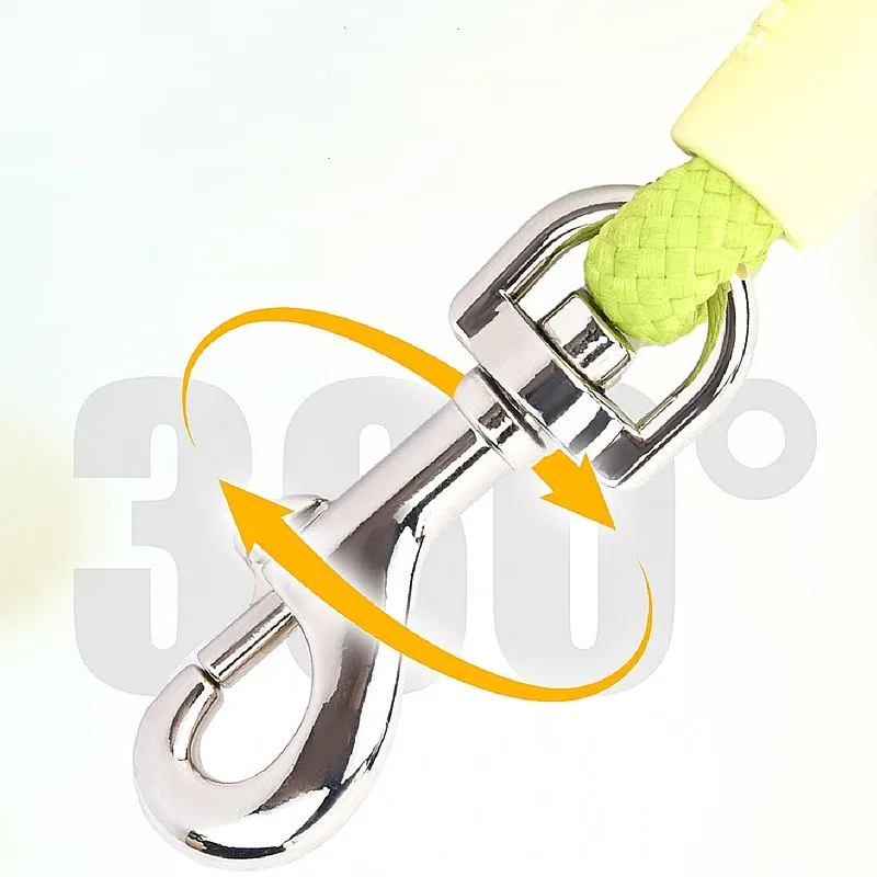 Correa para Perro de Nailon con Mango Cómodo – Paseo y Tiro, 150 cm - imagen 2