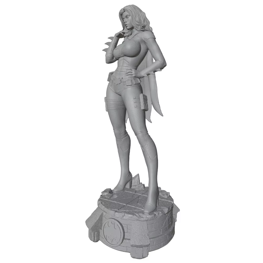 Figura decorativa gris impresa en 3D para gatos y perros - imagen 3