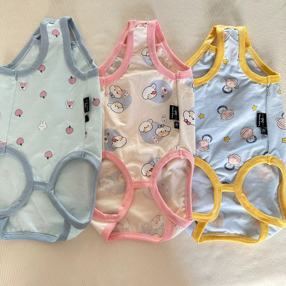 Chaleco de algodón para gatos y perros – Ropa veraniega - imagen 5