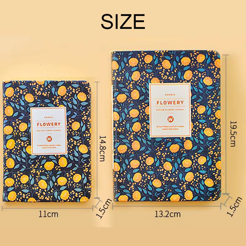 Cuaderno Floral A5 para Regalar – Diario Estético Vintage - imagen 5