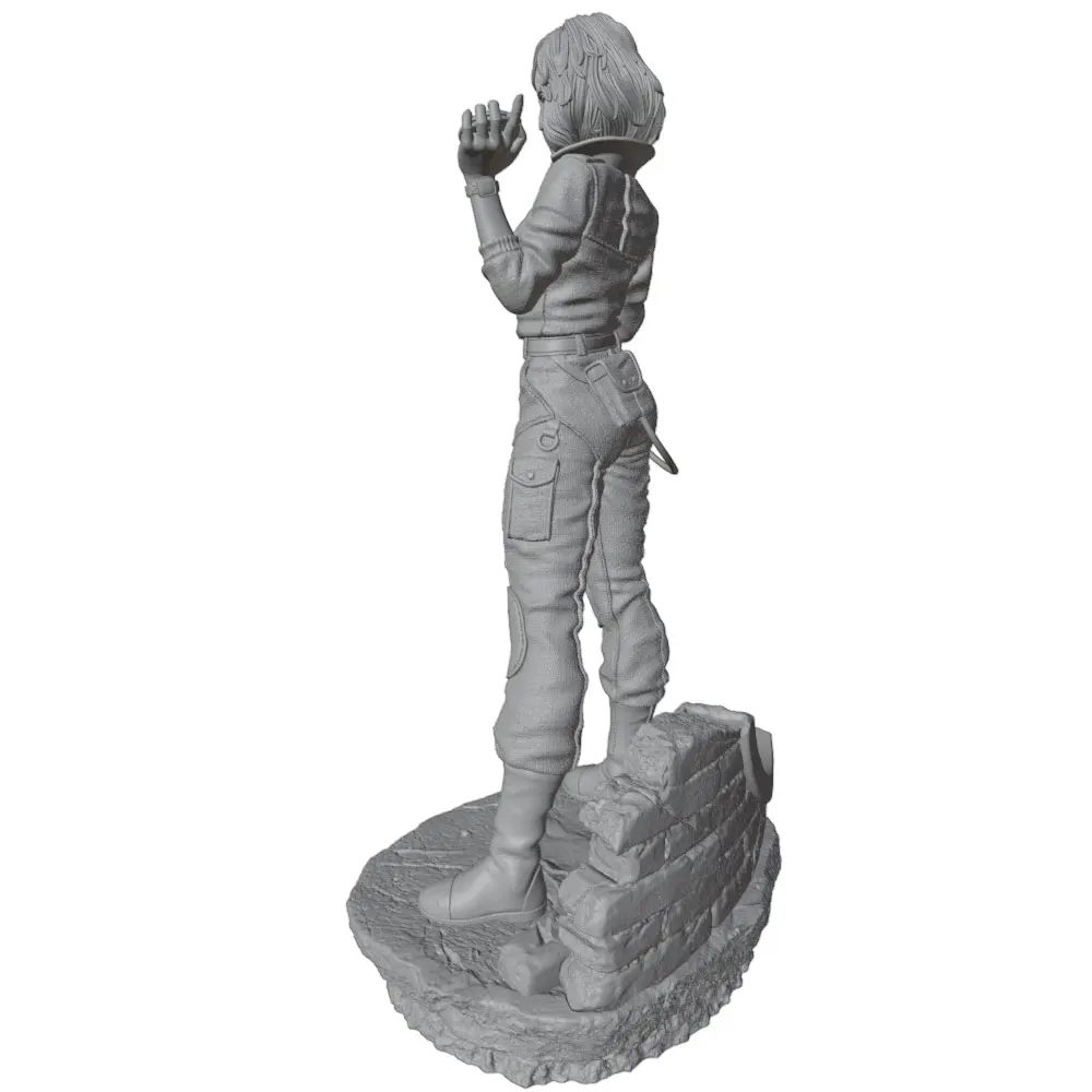 Kit de Resina 1/24 Personaje Cine – Figura DIY sin Pintar ni Ensamblar