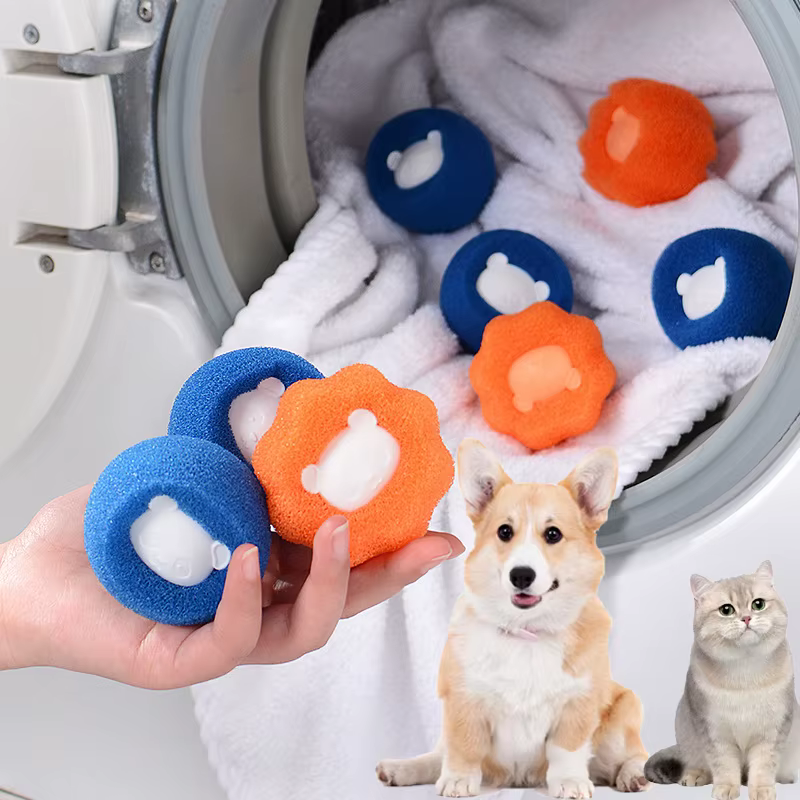 Removedor de pelo de mascotas para gatos y perros en lavadora reutilizable - imagen 5