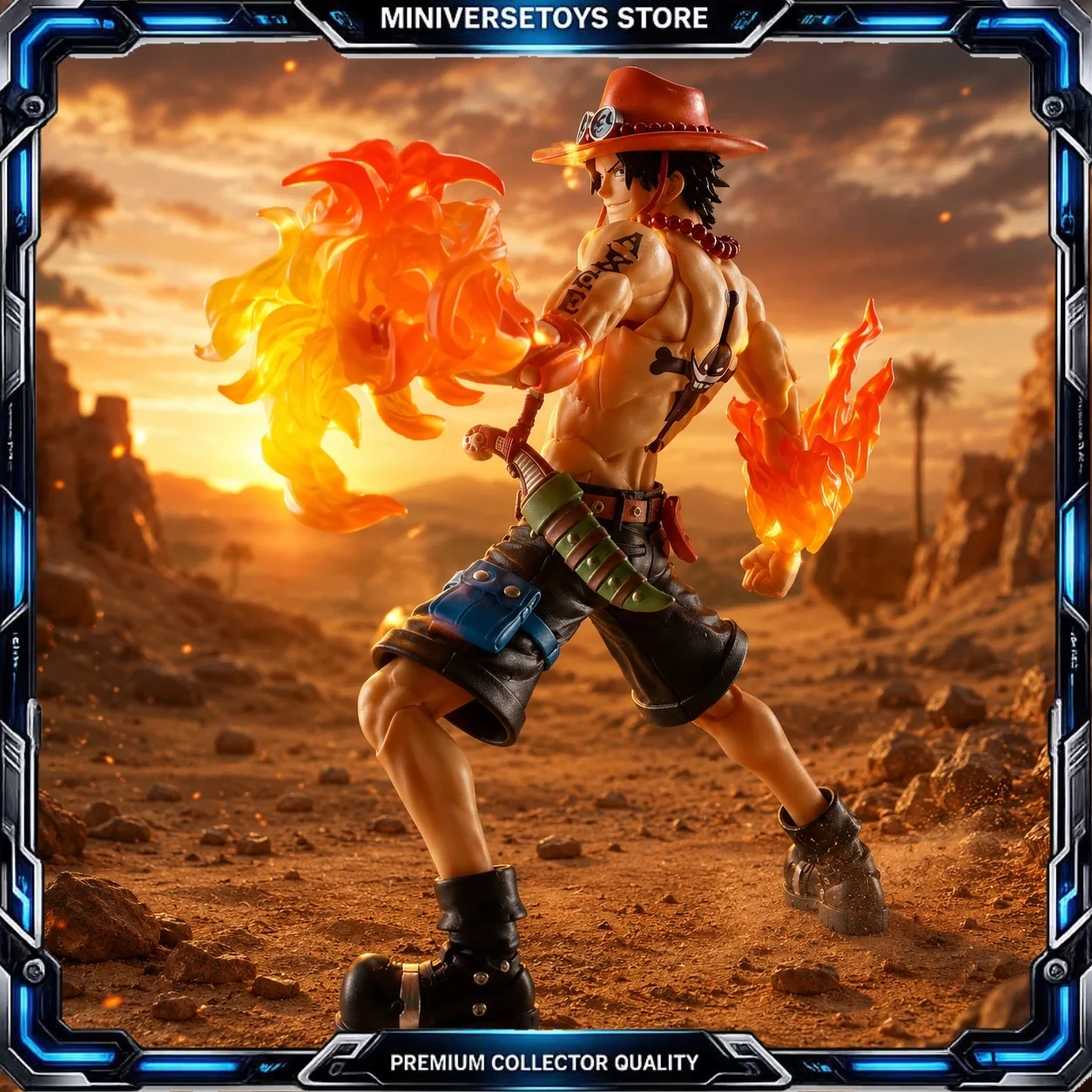 Figura SH Figuarts Portgas D. Ace One Piece 17 cm