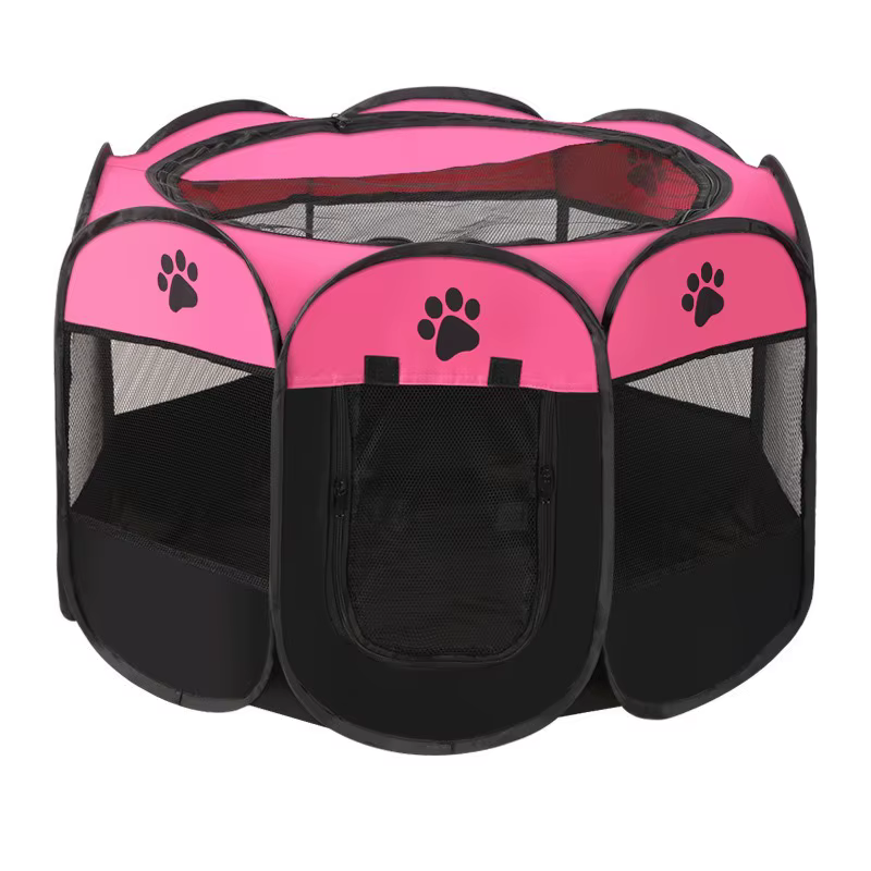 Corral Plegable de Malla para Perros y Gatos – Zona Juego y Descanso - imagen 5