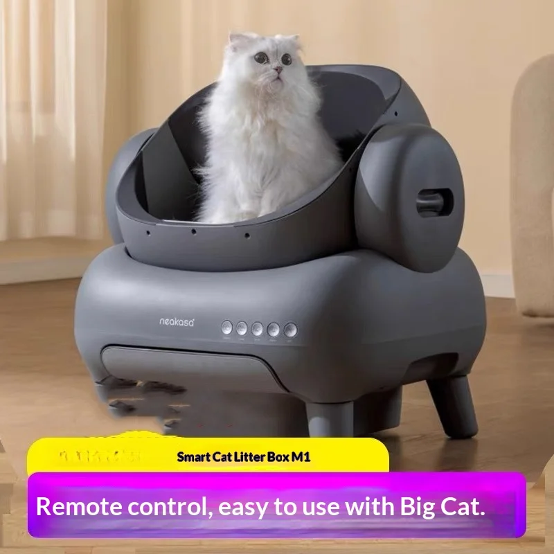 Arenero automático abierto para gatos – Control de olores