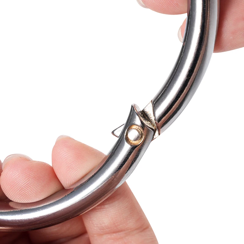 Anillo nasal de acero inoxidable para ganado, abrazadera tracción - imagen 2