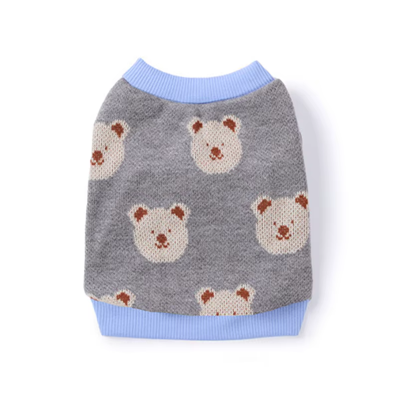 Cárdigan oso mascota