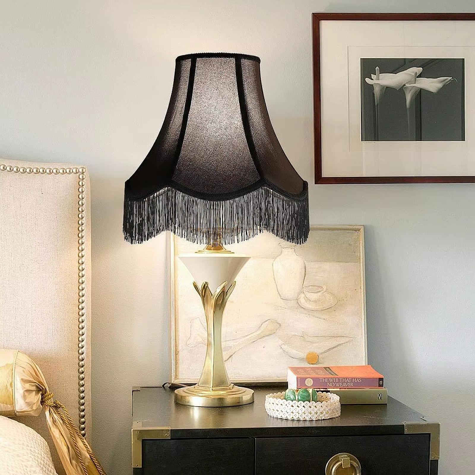 Cubre lámparas decorativo para sala de estar