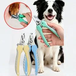Cortauñas de Acero Inoxidable para Gatos y Perros – Mango Cómodo