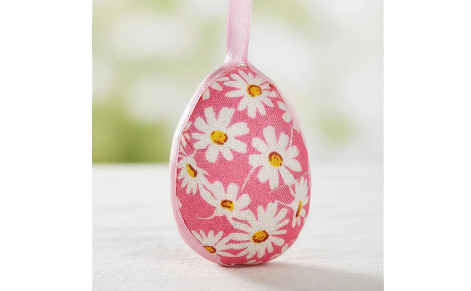 Decoración ovalada de Pascua - diseño acolchado