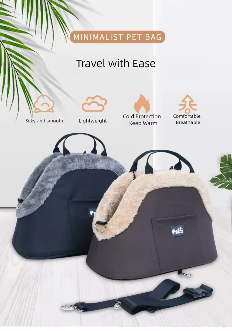 Transportador bandolera para perros pequeños y gatos
