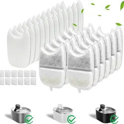 Filtros para Bebederos de Gatos y Perros – Pack 12 Carbón Activado