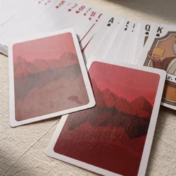 Cartas de póquer vintage con dibujos de animales – juego familiar