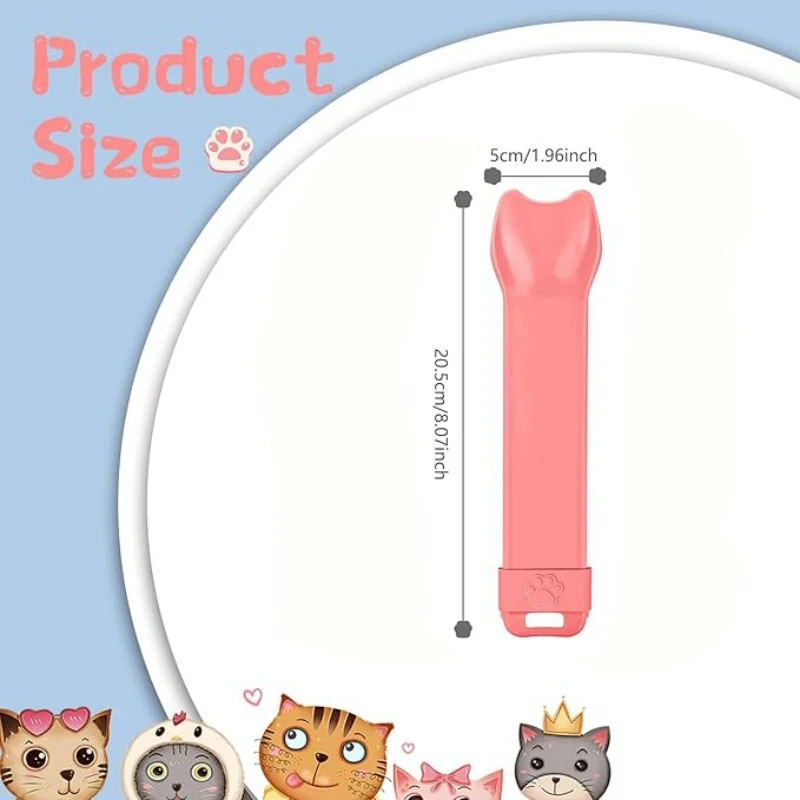 Alimentador cuchara dispensadora de golosinas líquidas para gatos - imagen 5