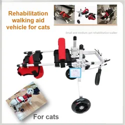 Silla de ruedas para gatos y perros mayores o hemipléjicos – Coche de movilidad ajustable
