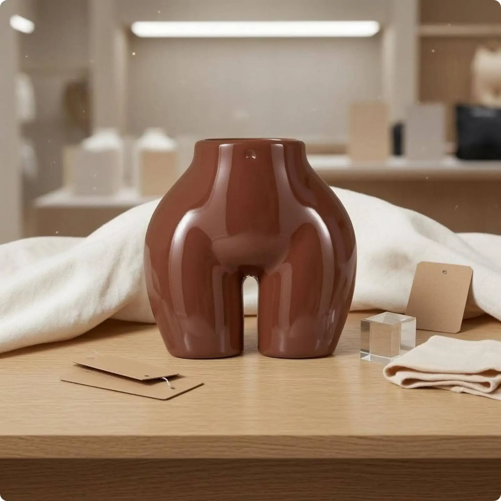 Maniquí de Cadera Femenino para Exhibición – Fibra de Vidrio - imagen 4