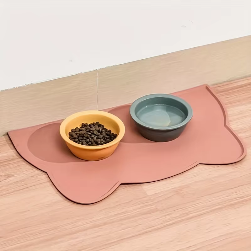 Alfombrilla Silicona Impermeable para Perros y Gatos – Antideslizante