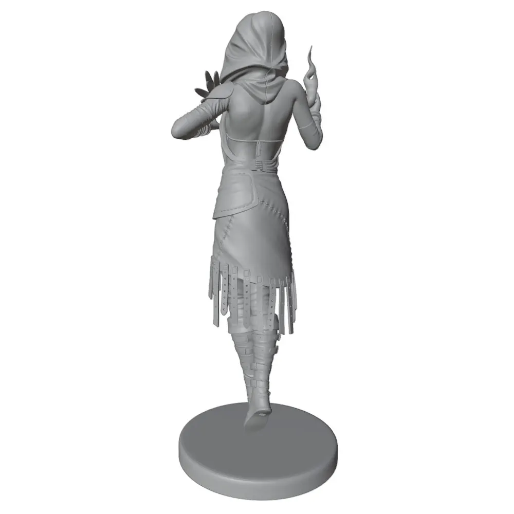 Figura resina DIY 1/24 para coleccionistas – sin montar ni pintar - imagen 4