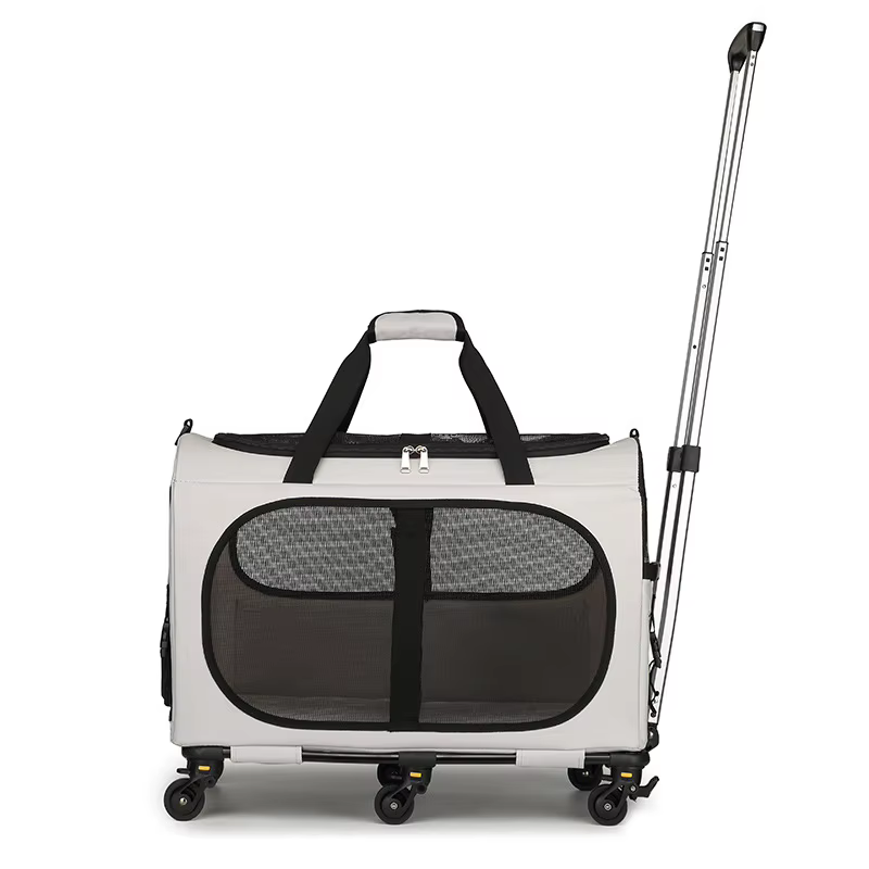 Bolsa de Transporte con Ruedas para Gatos y Perros Pequeños - imagen 5