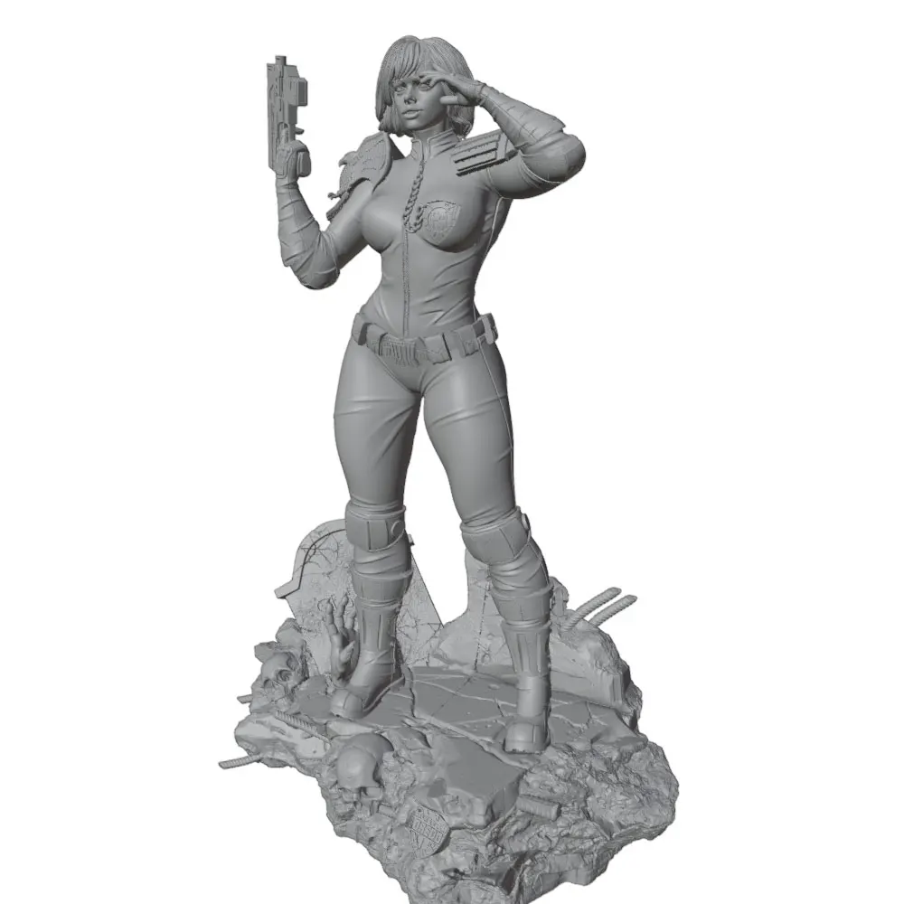 Figura resina guerrera manualidades para decoración gatos y perros - imagen 5