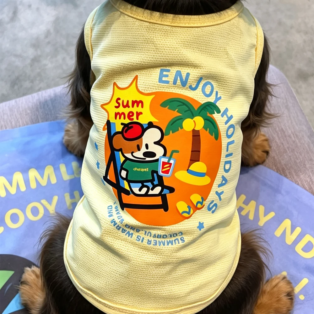 Chaleco camiseta refrescante para perros dachshund, transpirable - imagen 2