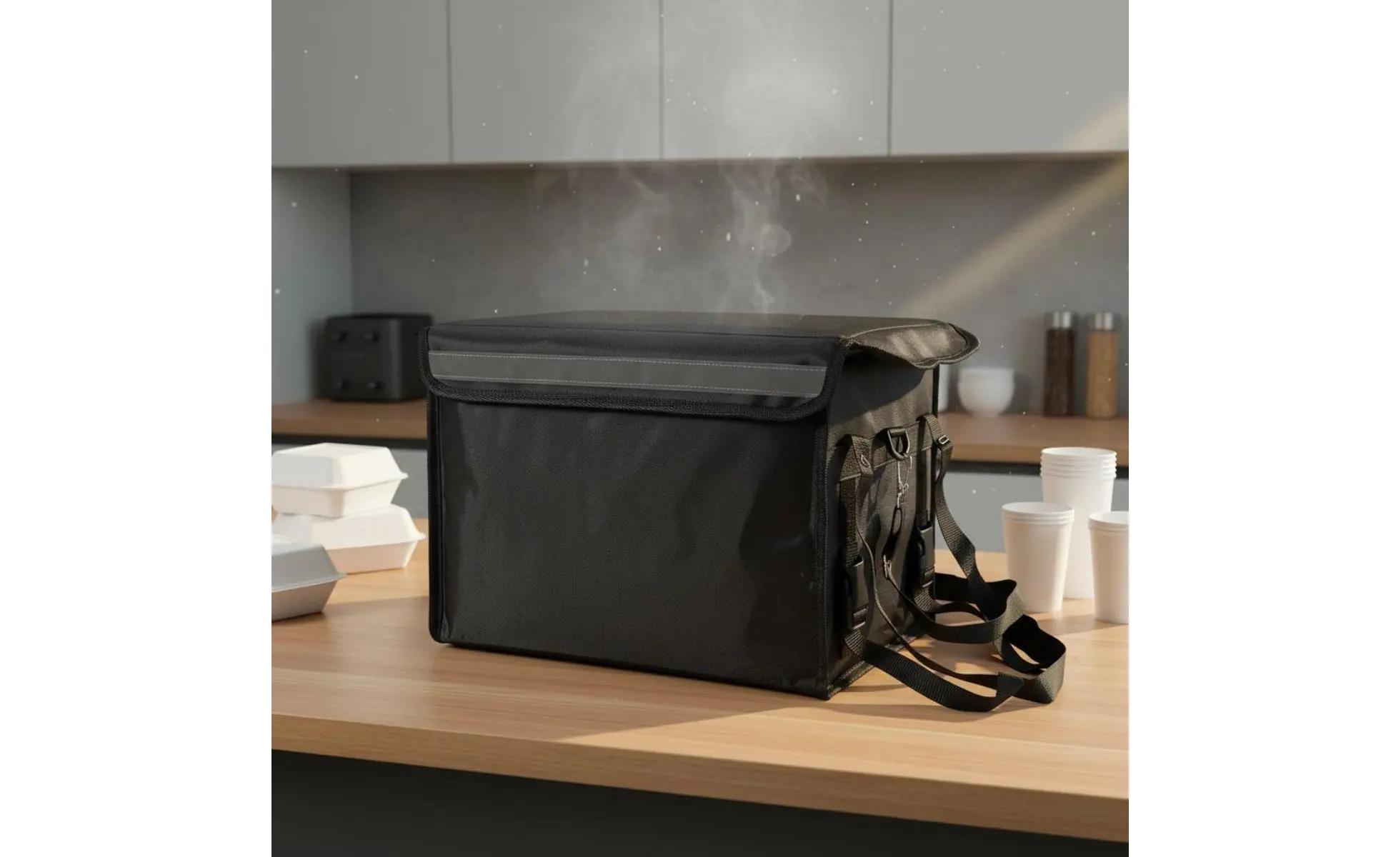 Exterior de tela Oxford impermeable de la bolsa de reparto